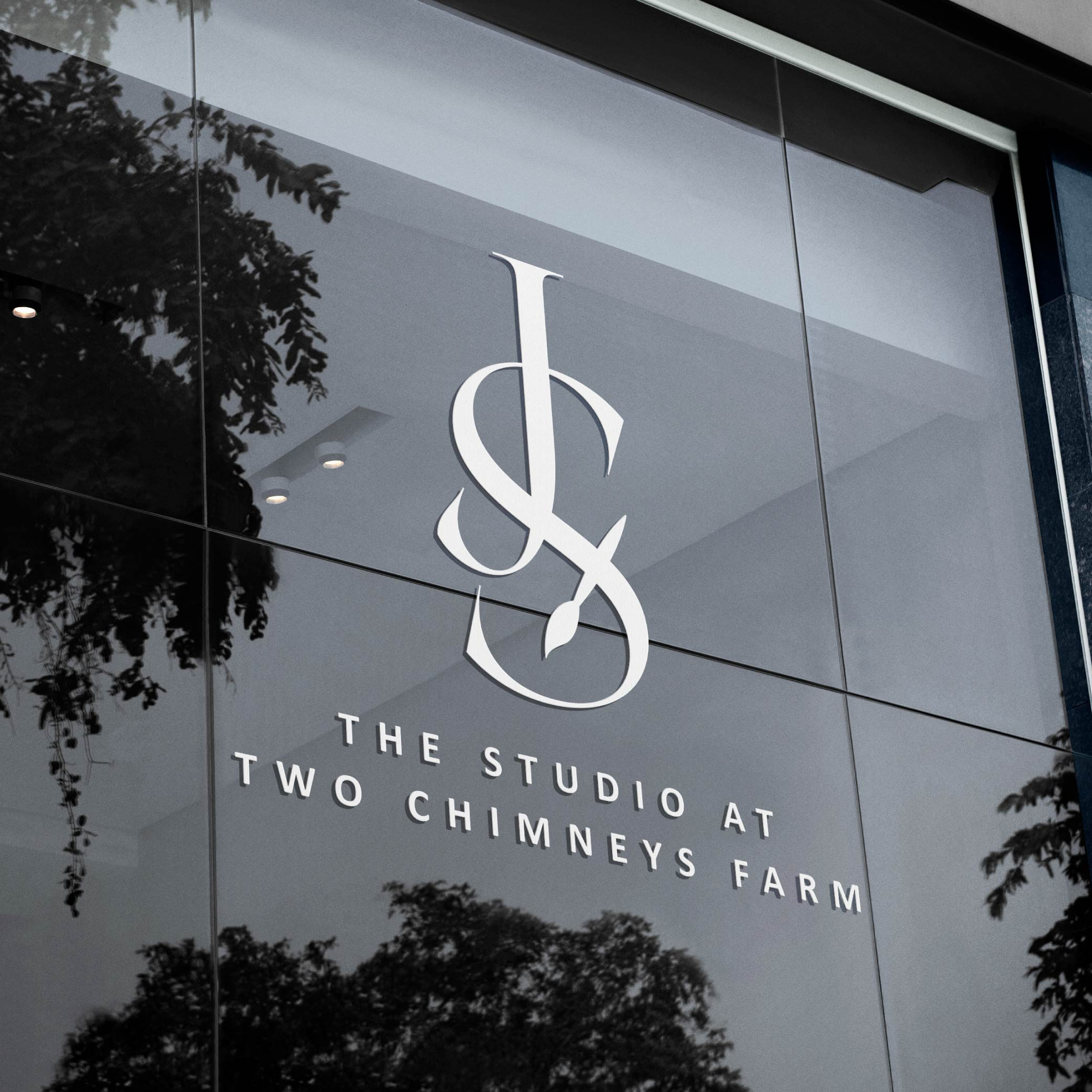 Janice Siegle Fine Art logo mockup by Jeanine Kelley Design