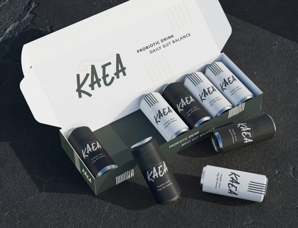 KAEA packaging mockup by Jeanine Kelley Design