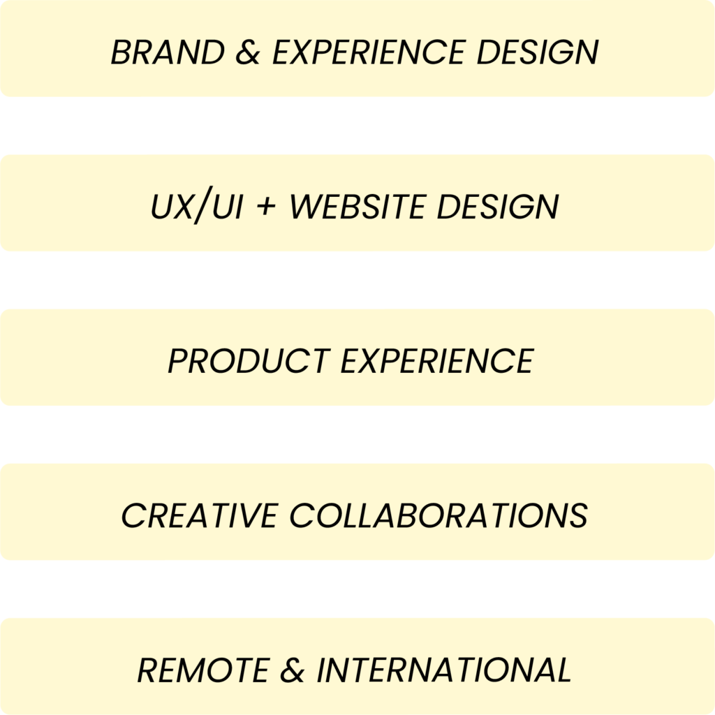 Jeanine Kelley Design Yellow List Stack roles