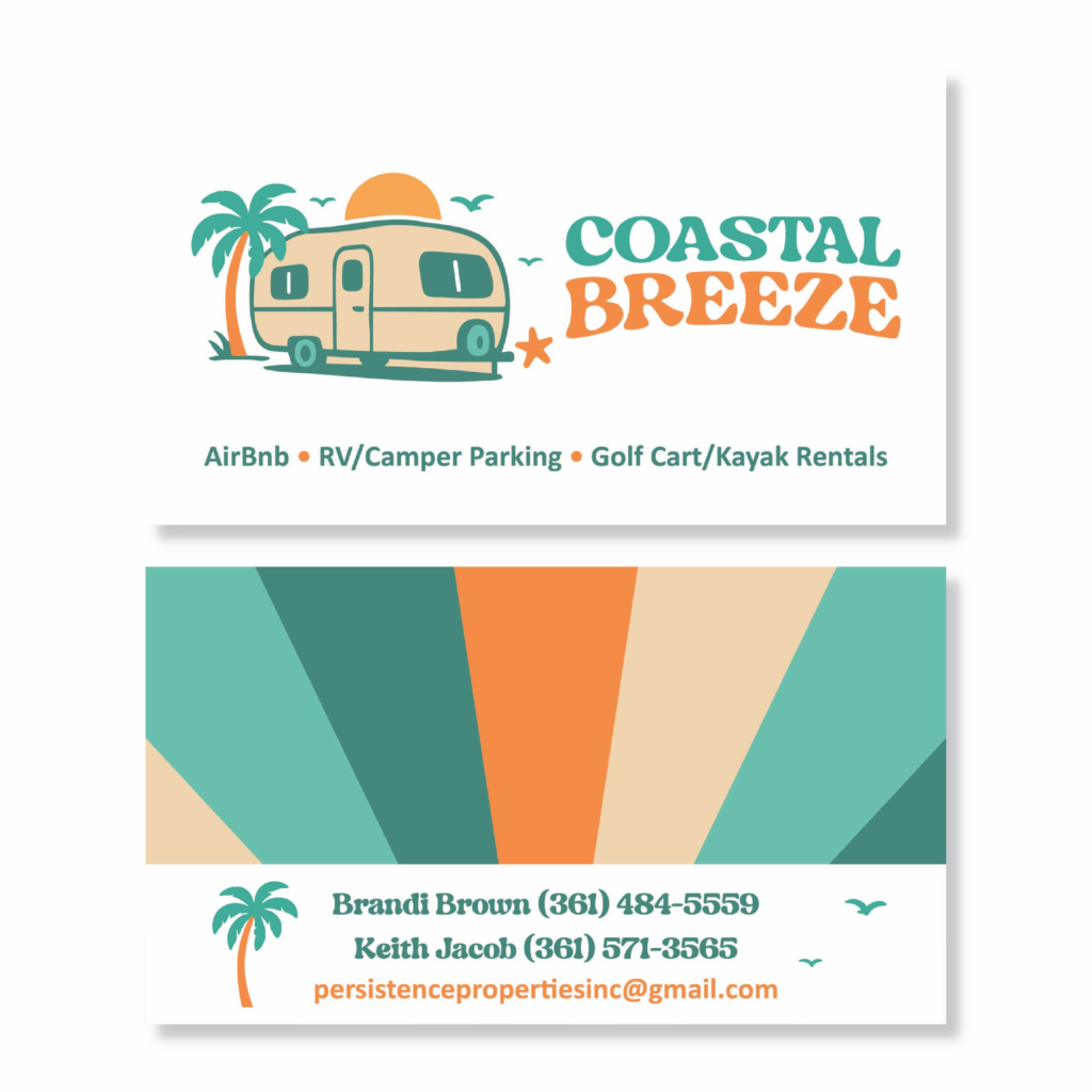 Coastal Breeze branding by Jeanine Kelley
