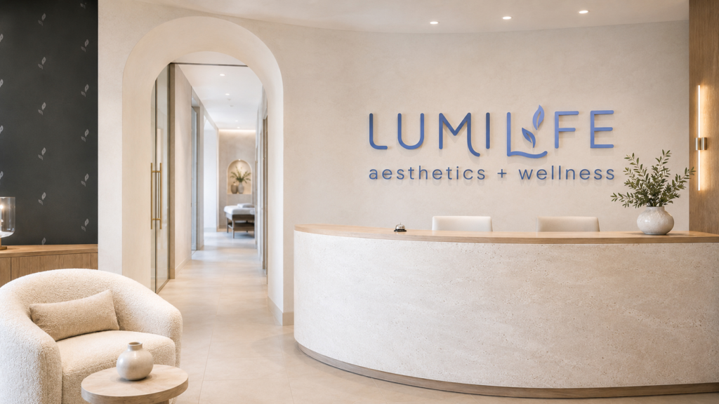 Lumilife Aesthetics & Wellness logo by Jeanine Kelley